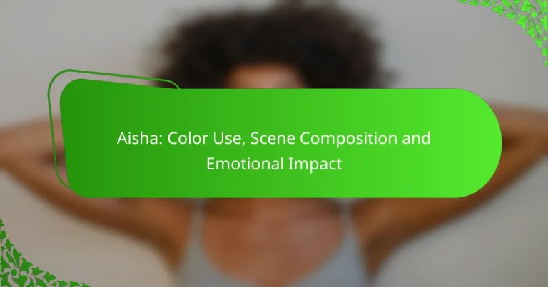 Aisha: Color Use, Scene Composition and Emotional Impact