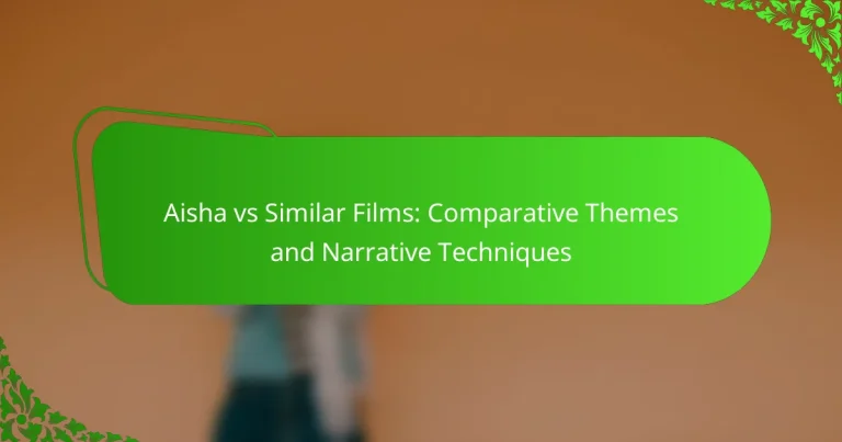 Aisha vs Similar Films: Comparative Themes and Narrative Techniques